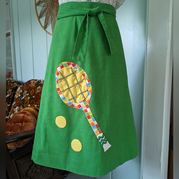 Vintage Wrap Skirt - Picture 2 of 7
